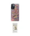 ieg™ Redmi Note 11 Pro Kılıf Siluet Çizgi Koleksiyonu - Siyah Mat Seramik Nano Ekran Koruyucu