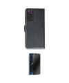 ieg™ Redmi Note 11 Pro Kılıf Siluet Işık Serisi - Siyah 3D Antistatik Hayalet Cam Ekran Koruyucu