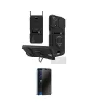 ieg™ Redmi Note 11 Pro Kılıf Vadi Form Prime - Siyah 3D Antistatik Hayalet Cam Ekran Koruyucu