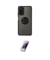 ieg™ Redmi Note 11 Pro Kılıf Yörünge Çizgi - Şeffaf Pasifik Cam Ekran Koruyucu