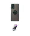ieg™ Redmi Note 11 Pro Kılıf Yörünge Çizgi - Şeffaf Pasifik Cam Ekran Koruyucu