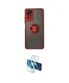 ieg™ Redmi Note 11 Pro Kılıf Yörünge Çizgi - Siyah 3D Antistatik Seramik Nano Ekran Koruyucu