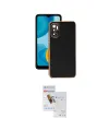 ieg™ Redmi Note 11 SE Kılıf Yankı Serisi - Siyah Seramik Nano Ekran Koruyucu
