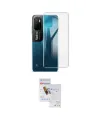 ieg™ Redmi Note 11 SE Kılıf Zirve Doku - Siyah Seramik Nano Ekran Koruyucu