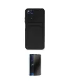 ieg™ Redmi Note 11S Kılıf Vadi Çizgi Prime - Siyah 3D Antistatik Hayalet Cam Ekran Koruyucu