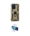 ieg™ Redmi Note 12 4G Kılıf Ahenk Klasik Koleksiyonu - Siyah 3D Antistatik Cam Ekran Koruyucu