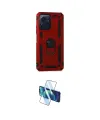 ieg™ Redmi Note 12 4G Kılıf Ahenk Klasik Koleksiyonu - Siyah 3D Antistatik Cam Ekran Koruyucu
