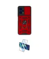 ieg™ Redmi Note 12 4G Kılıf Ahenk Klasik - Siyah 3D Antistatik Seramik Nano Ekran Koruyucu
