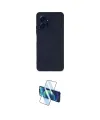 ieg™ Redmi Note 12 4G Kılıf Ahenk Serisi - Siyah 3D Antistatik Seramik Nano Ekran Koruyucu