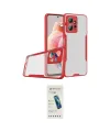 ieg™ Redmi Note 12 4G Kılıf Atlas Asil Serisi - Şeffaf Pasifik Cam Ekran Koruyucu