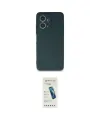 ieg™ Redmi Note 12 4G Kılıf Kozmos Yansıma Özel Seri - Şeffaf Pasifik Cam Ekran Koruyucu