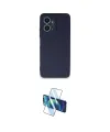 ieg™ Redmi Note 12 4G Kılıf Kozmos Yansıma Özel Seri - Siyah 3D Antistatik Seramik Nano Ekran Koruyucu