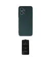ieg™ Redmi Note 12 4G Kılıf Kozmos Yansıma Özel Seri - Siyah 6D Antistatik Mat Seramik Hayalet Nano Ekran Koruyucu