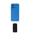 ieg™ Redmi Note 12 4G Kılıf Kozmos Yansıma Özel Seri - Siyah 6D Antistatik Mat Seramik Hayalet Nano Ekran Koruyucu
