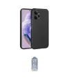 ieg™ Redmi Note 12 4G Kılıf Kozmos Yansıma Özel Seri - Siyah Joko Magic 5D Cam