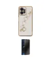 ieg™ Redmi Note 12 4G Kılıf Nova Işık Prime - Siyah 3D Antistatik Hayalet Cam Ekran Koruyucu