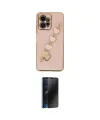 ieg™ Redmi Note 12 4G Kılıf Nova Işık Prime - Siyah 3D Antistatik Hayalet Cam Ekran Koruyucu