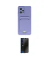 ieg™ Redmi Note 12 4G Kılıf Vadi Çizgi Prime - Siyah 3D Antistatik Hayalet Cam Ekran Koruyucu