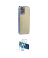 ieg™ Redmi Note 12 4G Kılıf Vadi Minimal - Siyah 3D Antistatik Cam Ekran Koruyucu
