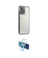 ieg™ Redmi Note 12 4G Kılıf Vadi Minimal - Siyah 3D Antistatik Cam Ekran Koruyucu
