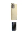 ieg™ Redmi Note 12 4G Kılıf Vadi Minimal - Siyah 3D Antistatik Hayalet Cam Ekran Koruyucu