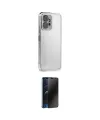 ieg™ Redmi Note 12 4G Kılıf Vadi Minimal - Siyah 3D Antistatik Hayalet Cam Ekran Koruyucu