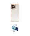 ieg™ Redmi Note 12 4G Kılıf Yankı Serisi - Siyah 3D Antistatik Cam Ekran Koruyucu