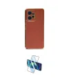 ieg™ Redmi Note 12 4G Kılıf Yankı Serisi - Siyah 3D Antistatik Cam Ekran Koruyucu