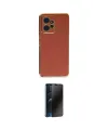 ieg™ Redmi Note 12 4G Kılıf Yankı Serisi - Siyah 3D Antistatik Hayalet Cam Ekran Koruyucu