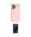 ieg™ Redmi Note 12 4G Kılıf Yankı Serisi - Siyah 3D Antistatik Hayalet Cam Ekran Koruyucu