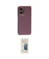 ieg™ Redmi Note 12 4G Kılıf Yankı Serisi - Siyah 6D Mat Seramik Hayalet Nano Ekran Koruyucu