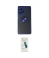 ieg™ Redmi Note 12 4G Kılıf Yörünge Çizgi - Şeffaf Pasifik Cam Ekran Koruyucu