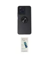 ieg™ Redmi Note 12 4G Kılıf Yörünge Çizgi - Şeffaf Pasifik Cam Ekran Koruyucu