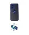ieg™ Redmi Note 12 4G Kılıf Yörünge Çizgi - Siyah 3D Antistatik Seramik Nano Ekran Koruyucu