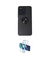 ieg™ Redmi Note 12 4G Kılıf Yörünge Çizgi - Siyah 3D Antistatik Seramik Nano Ekran Koruyucu