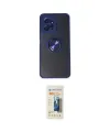 ieg™ Redmi Note 12 4G Kılıf Yörünge Çizgi - Siyah 6D Mat Seramik Hayalet Nano Ekran Koruyucu