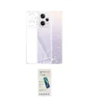 ieg™ Redmi Note 12 5G Kılıf Zirve Doku - Şeffaf Pasifik Cam Ekran Koruyucu