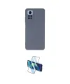 ieg™ Redmi Note 12 Pro 4G Kılıf Ahenk Serisi - Siyah 3D Antistatik Cam Ekran Koruyucu