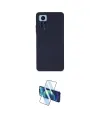 ieg™ Redmi Note 12 Pro 4G Kılıf Ahenk Serisi - Siyah 3D Antistatik Cam Ekran Koruyucu