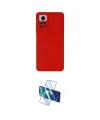 ieg™ Redmi Note 12 Pro 4G Kılıf Ahenk Serisi - Siyah 3D Antistatik Seramik Nano Ekran Koruyucu