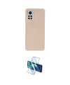 ieg™ Redmi Note 12 Pro 4G Kılıf Ahenk Serisi - Siyah 3D Antistatik Seramik Nano Ekran Koruyucu