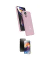 ieg™ Redmi Note 12 Pro 4G Kılıf İz Işık Koleksiyonu - Siyah 3D Antistatik Mat Seramik Nano Ekran Koruyucu