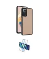 ieg™ Redmi Note 12 Pro 4G Kılıf Kıvılcım Işık Serisi - Siyah 3D Antistatik Cam Ekran Koruyucu