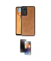 ieg™ Redmi Note 12 Pro 4G Kılıf Kıvılcım Işık Serisi - Siyah 3D Antistatik Mat Seramik Nano Ekran Koruyucu