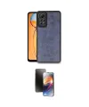 ieg™ Redmi Note 12 Pro 4G Kılıf Kıvılcım Işık Serisi - Siyah 3D Antistatik Mat Seramik Nano Ekran Koruyucu