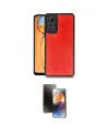 ieg™ Redmi Note 12 Pro 4G Kılıf Kıvılcım Işık Serisi - Siyah 3D Antistatik Mat Seramik Nano Ekran Koruyucu