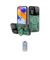 ieg™ Redmi Note 12 Pro 4G Kılıf Kıvılcım Modern Serisi - Siyah Joko Magic 5D Cam