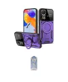 ieg™ Redmi Note 12 Pro 4G Kılıf Kıvılcım Modern Serisi - Siyah Joko Magic 5D Cam