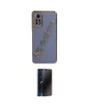 ieg™ Redmi Note 12 Pro 4G Kılıf Nova Işık Prime - Siyah 3D Antistatik Hayalet Cam Ekran Koruyucu
