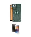 ieg™ Redmi Note 12 Pro 4G Kılıf Nova Yansıma Prime - Siyah 3D Antistatik Mat Seramik Nano Ekran Koruyucu